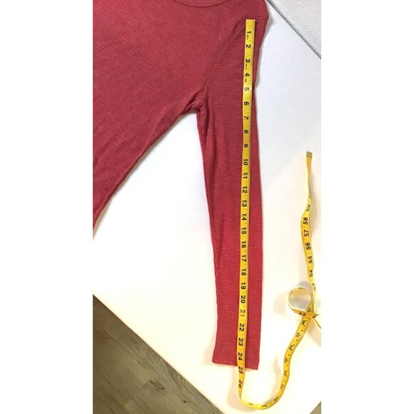 MOSSIMO- WOMENS BASIC LONG SLEEVE CREW NECK SHIRT SIZE MEDIUM - Picture 4 of 7